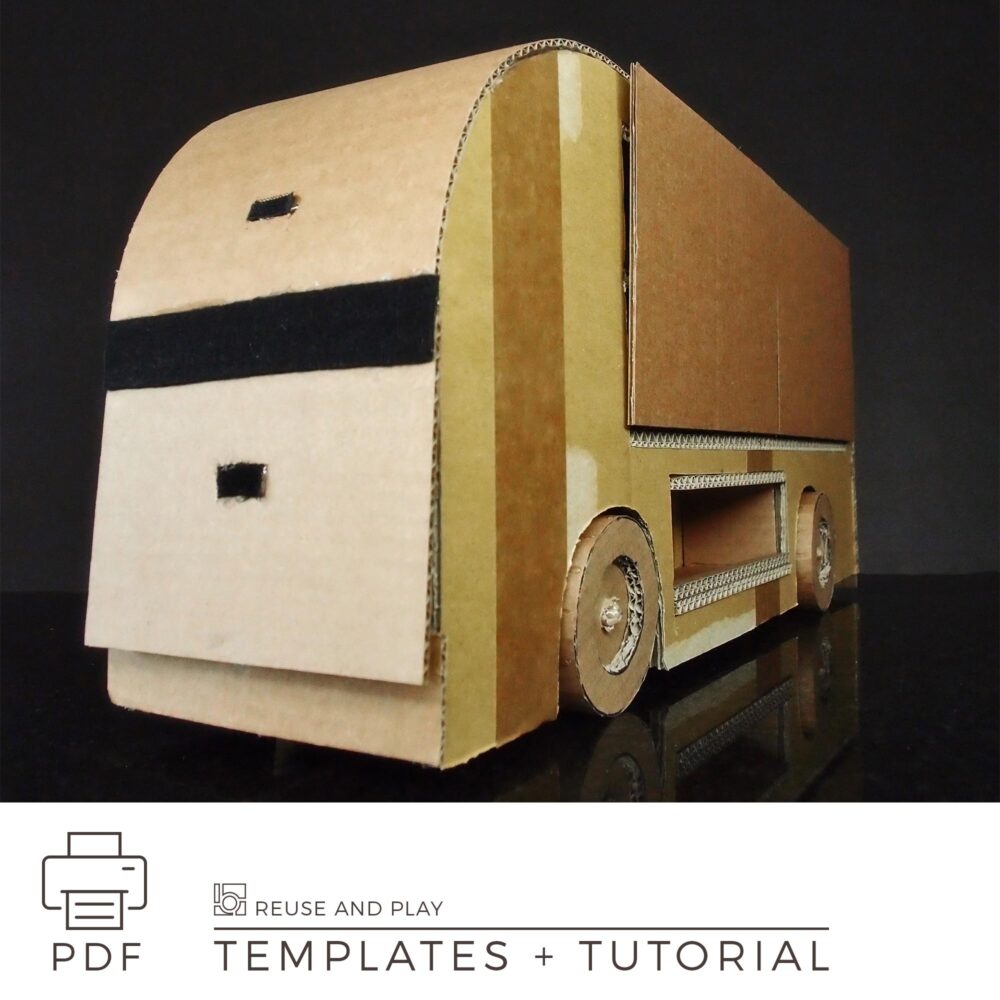 Toy Truck Transport Car Carrier Templates
