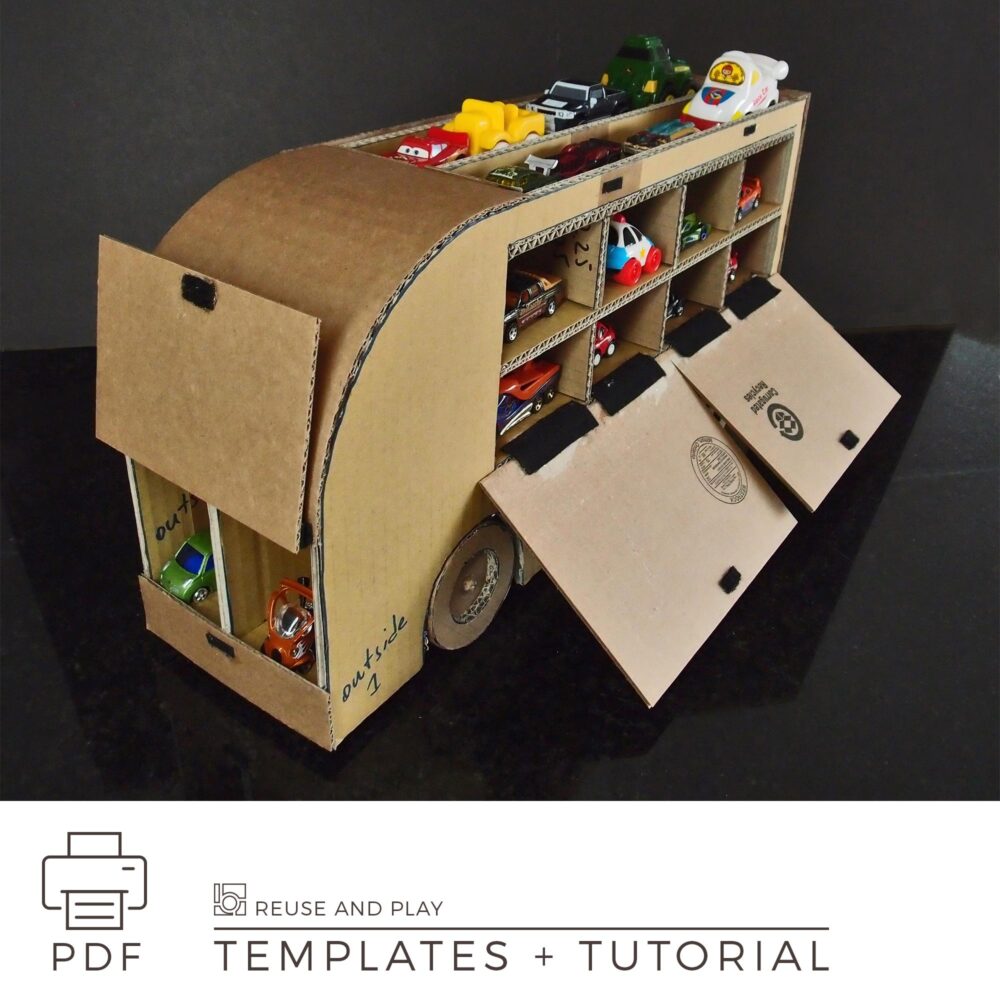 Toy Truck Transport Car Carrier Templates