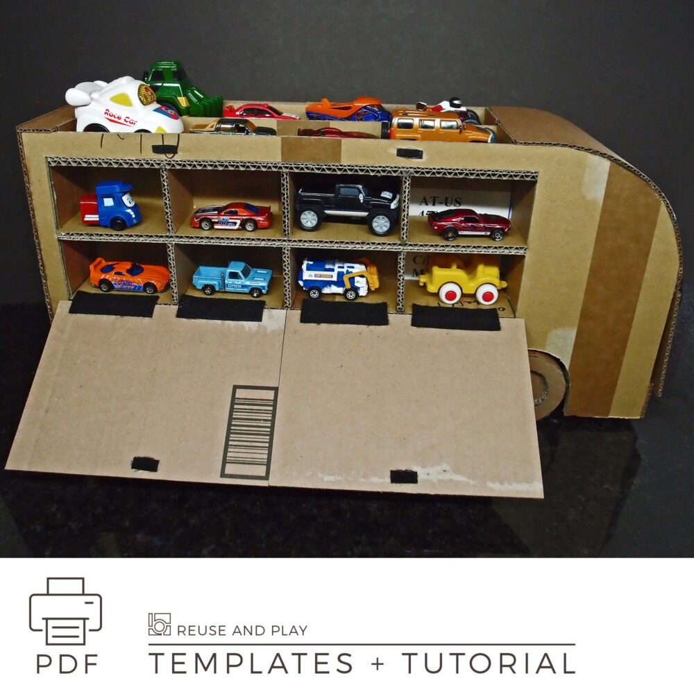 Toy Truck Transport Car Carrier Templates