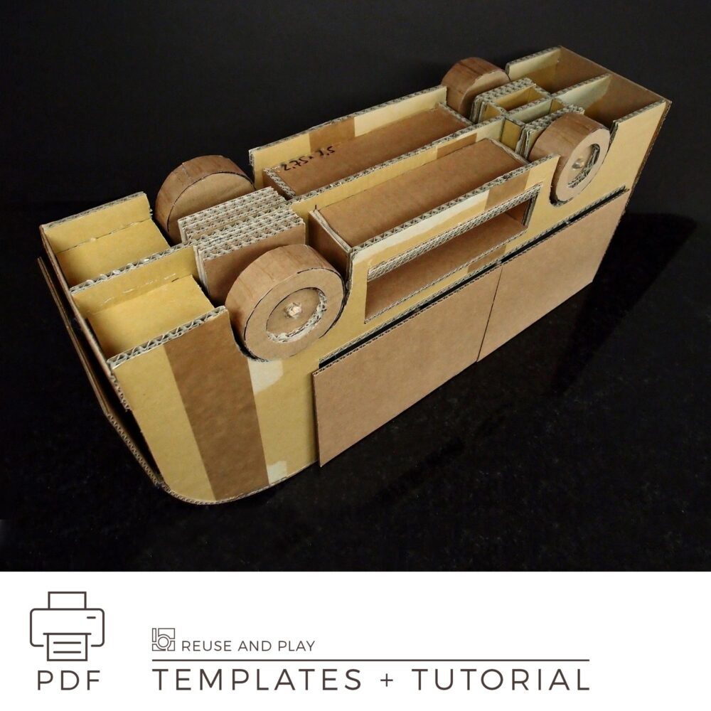 Toy Truck Transport Car Carrier Templates