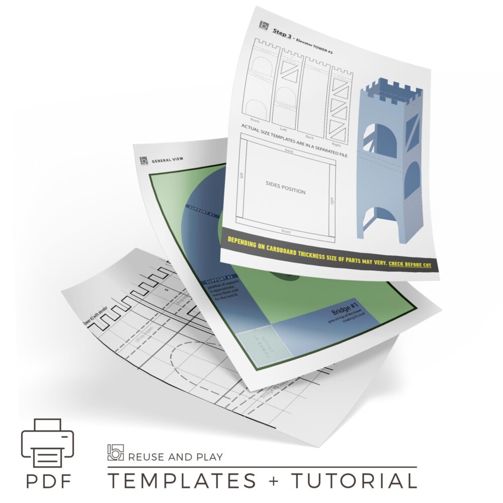 DIY Toy Car Play Mat: Printable templates and a full PDF guide