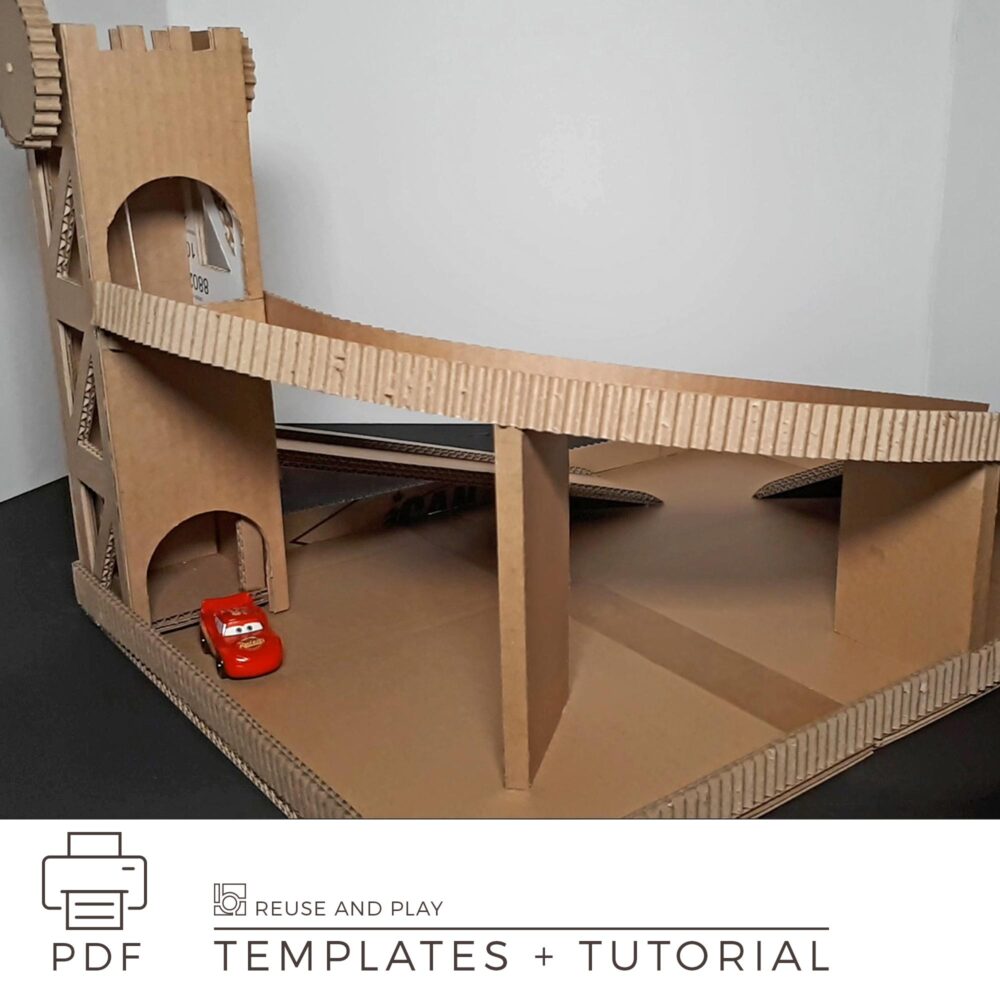DIY Toy Car Play Mat: Printable templates and a full PDF guide