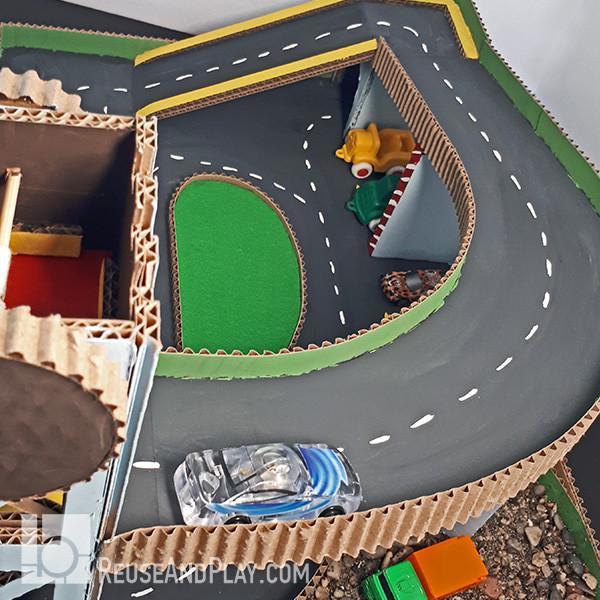 car track play mat