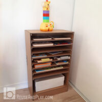 Puzzle Storage DIY Bookcase