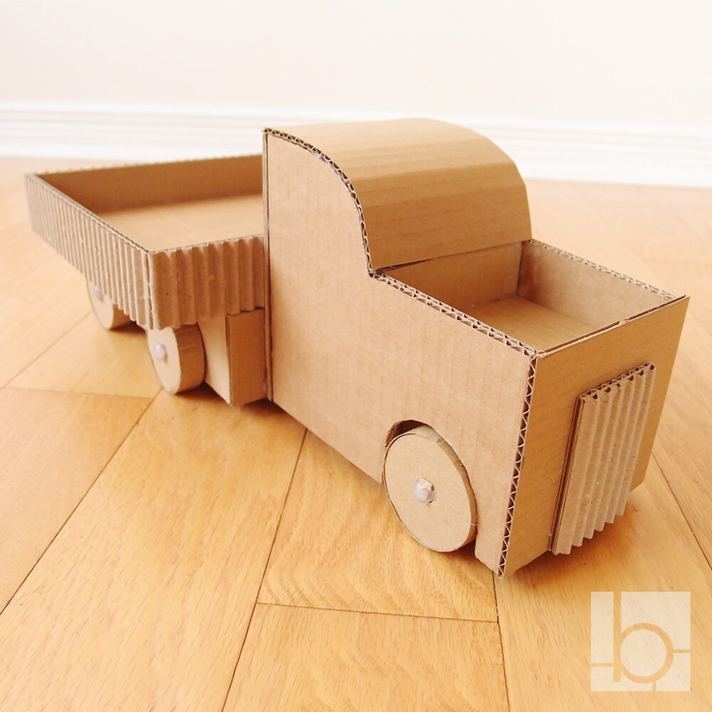 Cardboard Truck DIY