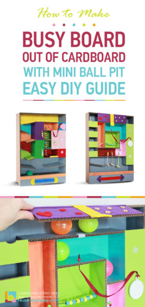 Toddler Busy Board DIY Tutorial