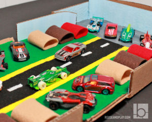 Toy Car Play Mat travel kit 4