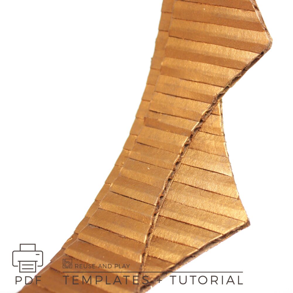 Cardboard Crown Template and Tutorial