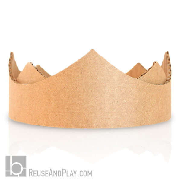 Cardboard Crown Template plus Tutorial