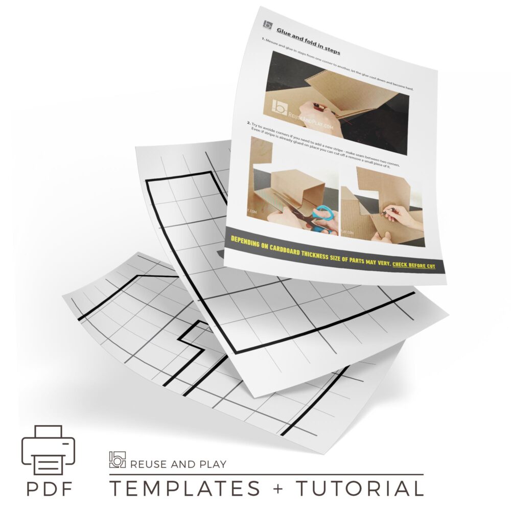 Giant Letters Standee Templates and Tutorial
