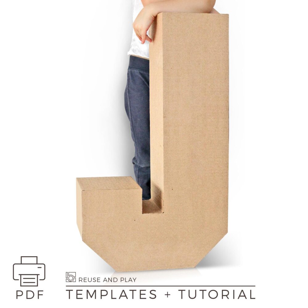 Giant Letters Standee Templates and Tutorial