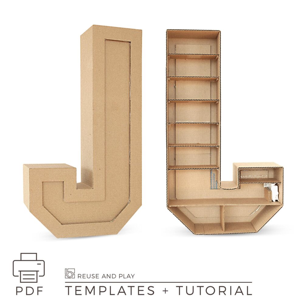 Giant Marquee Letters Standee Templates and Tutorial