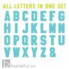 Jumbo best sale block letters