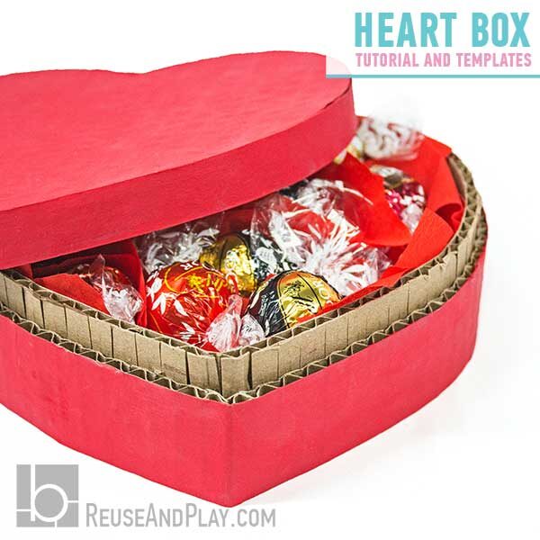 Heart-Shaped chocolate box