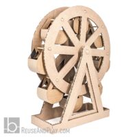 Working Ferris Wheel out of cardboard