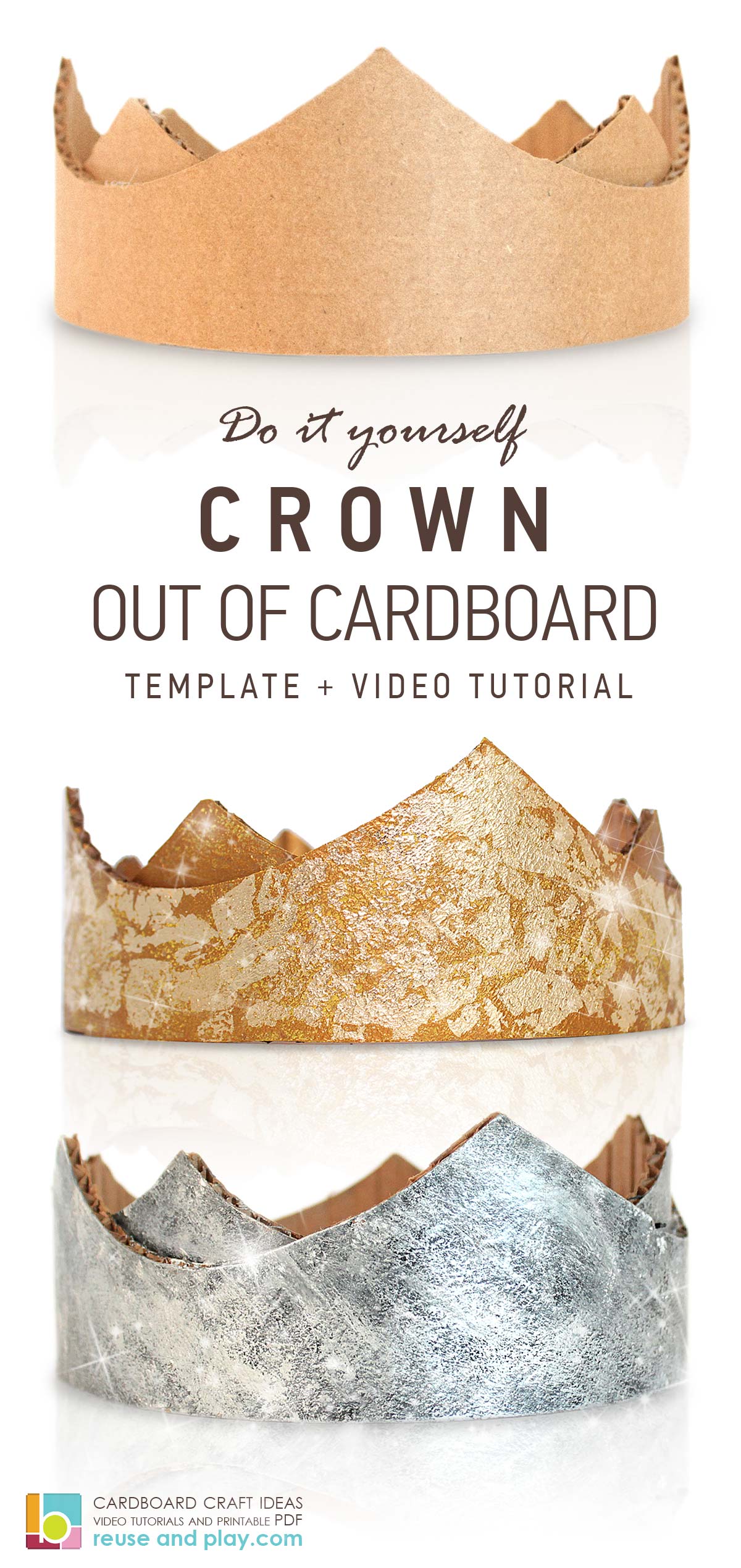 Cardboard Crown Template