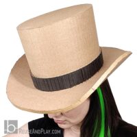 Cardboard Top Hat Pattern and DIY Tutorial