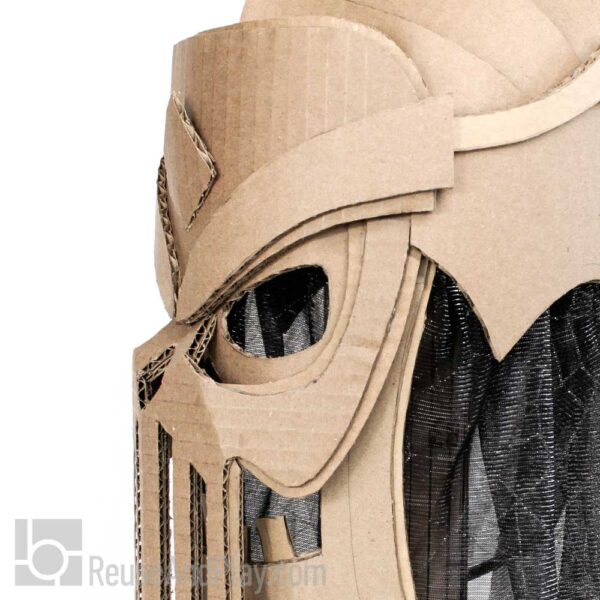 Skull helmet DIY with templates