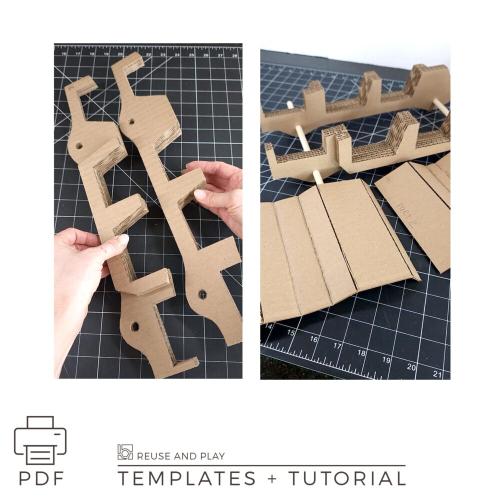 Classic ‘64 Lowrider Cardboard Car Pattern