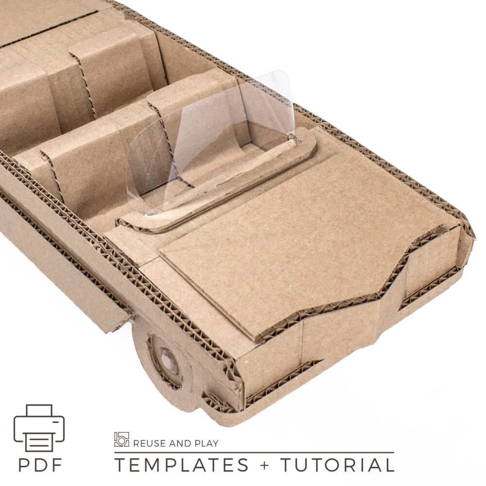 Classic ‘64 Lowrider Cardboard Car Pattern