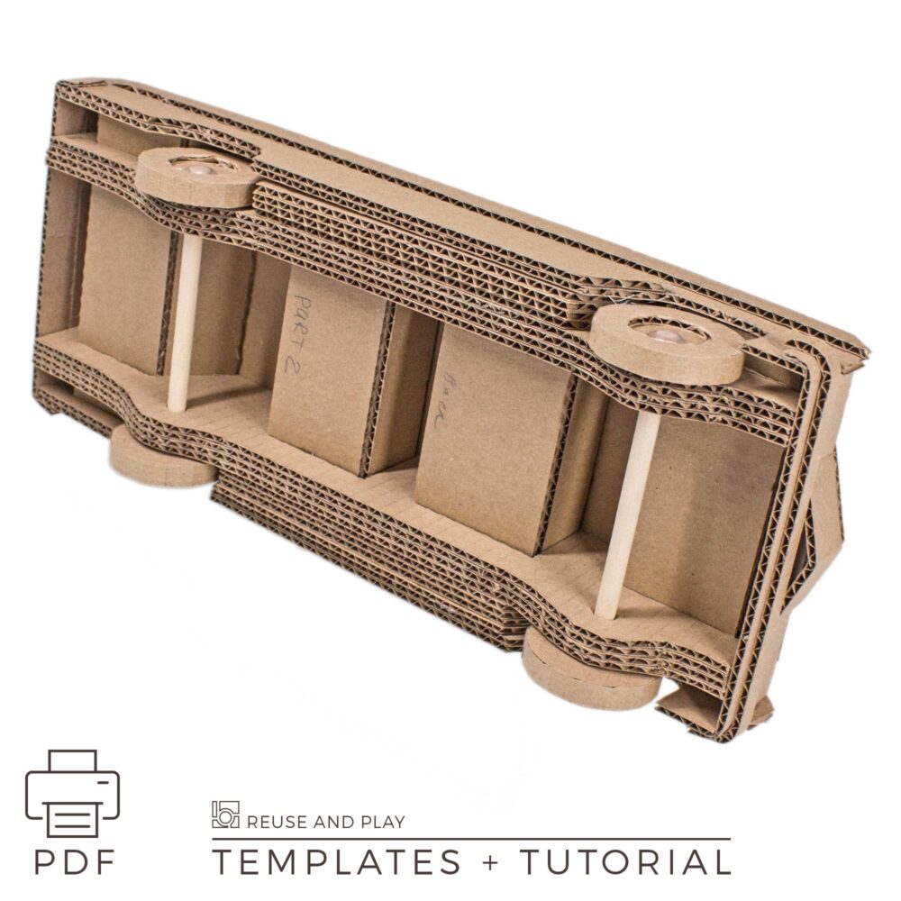 Classic ‘64 Lowrider Cardboard Car Pattern