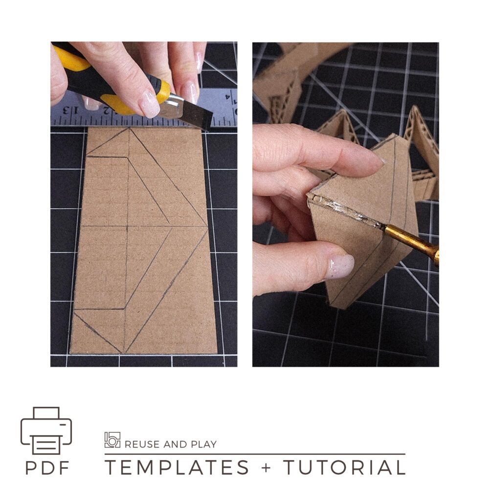 Wicked Queen Crow Templates