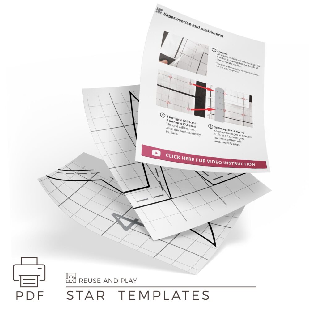 Giant Star Prop Templates