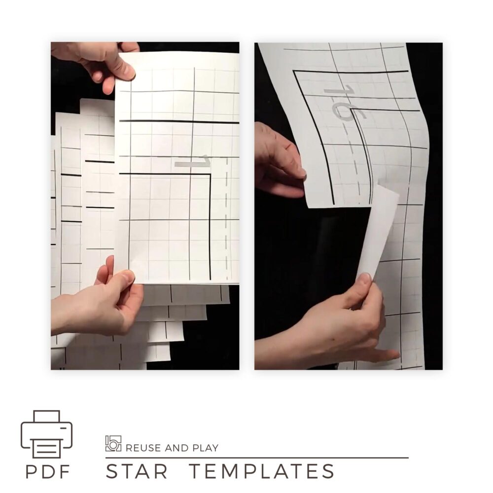 Giant Star Prop Templates