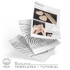 heart shaped box DIY instructions PDF with step by step assembly